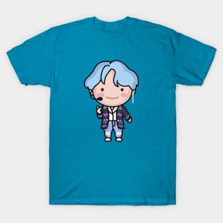 Cute Korean K-Pop Star Cartoon T-Shirt